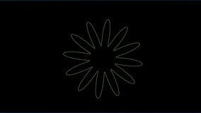 Colorful geometric pattern of hexagons and triangles on black. - Powered by Shutterstock - Get 15% off with code: PIKWIZARD15