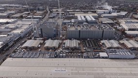 Aerial video of a large data center in Slough, England  - Powered by Shutterstock - Get 15% off with code: PIKWIZARD15