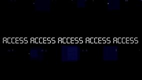 Digital Access Display With Code And Wlan Messages - Powered by Shutterstock - Get 15% off with code: PIKWIZARD15