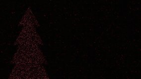 3-second seamless looping motion graphics animation set, Christmas tree light shape for festive holiday background screen, led flashing lights panel backdrop. - Powered by Shutterstock - Get 15% off with code: PIKWIZARD15