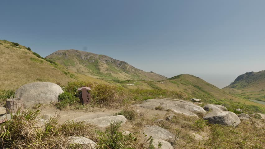 Natural scenery in yushan island Fujian province