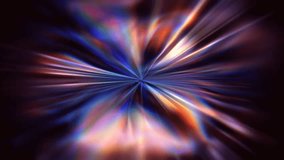 Prismatic explosion of color with rays radiating outward, rainbow-like gradients and soft flares suggesting a cosmic burst of energy and vibrant motion. - Powered by Shutterstock - Get 15% off with code: PIKWIZARD15