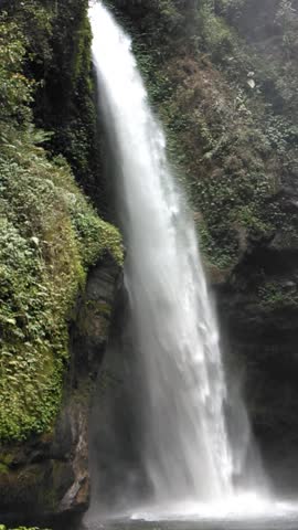 Beautiful Waterfall, Nature of Indonesia 
