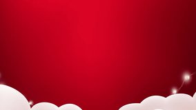 Festive Christmas Gift Boxes with Snow and Glowing Holiday Lights on Red Background - Powered by Shutterstock - Get 15% off with code: PIKWIZARD15