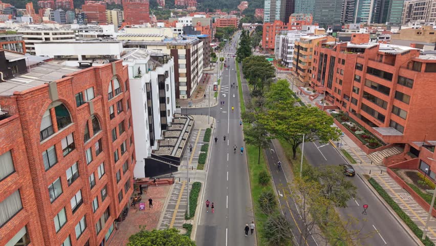 Ciclovía Sunday in Bogotá showcases urban outdoor exercise and relaxation