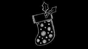 A hand drawn outline style Christmas themed bouncy motion sketch. With alpha for easy drag and drop.
 - Powered by Shutterstock - Get 15% off with code: PIKWIZARD15