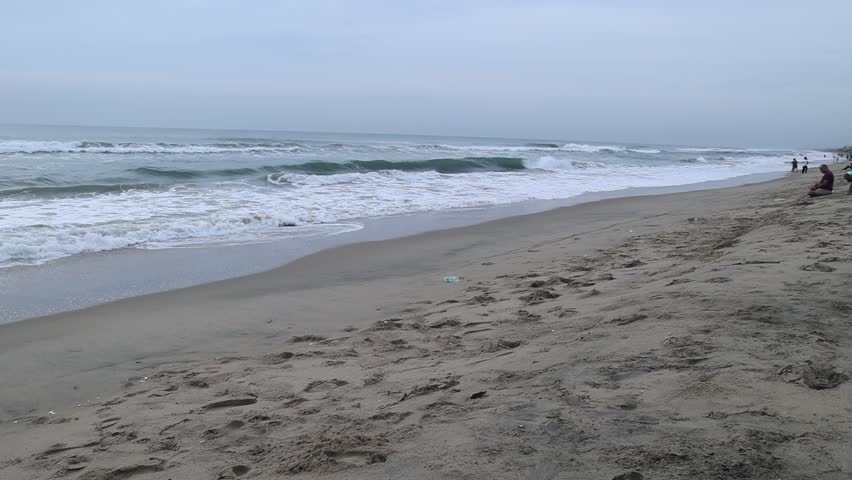 Chennai, Tamil Nadu- India - october 11 2025 -Marina Beach chennai city tamil nadu india bay of bengal madras view