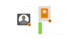 2D Animation: Digital Identity Security, Cartoon Online Profile, Data Protection, User Login, Account Verification - Powered by Shutterstock - Get 15% off with code: PIKWIZARD15