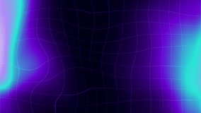 A seamless looping animation of a dark grid background with vibrant purple and cyan light leaks. A modern, energetic visual for technology or music events. - Powered by Shutterstock - Get 15% off with code: PIKWIZARD15
