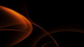 A mesmerizing digital animation of smooth, fiery orange and red light trails flowing elegantly across a dark background, creating a dynamic and fluid visual effect. - Powered by Shutterstock - Get 15% off with code: PIKWIZARD15