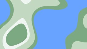 Abstract paper cut style background featuring fluid blue and sage green organic shapes, modern flat vector illustration for eco friendly presentation, kids content, and playful motion graphics
 - Powered by Shutterstock - Get 15% off with code: PIKWIZARD15