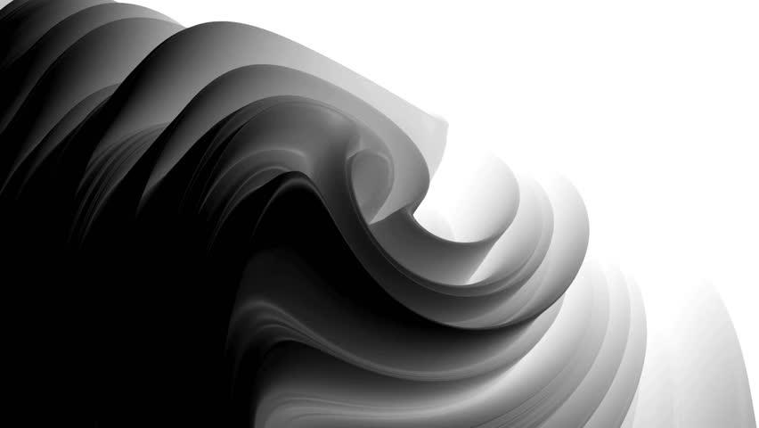 Soft fabric wave texture motion white background corporate white background silver Grey animated Low Poly Backgrounds Loopable Data Center Innovation