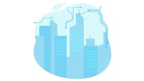 Modern illustration of a man interacting with a futuristic data analytics dashboard, featuring charts, graphs, and digital technology elements. - Powered by Shutterstock - Get 15% off with code: PIKWIZARD15