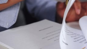 Close up of hand holding pen and checking financial list on work desk
Checking boxes with a pen on a white sheet of paper. Filling out the budget checklist. Calculate and fill in the shopping budget c - Powered by Shutterstock - Get 15% off with code: PIKWIZARD15