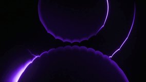 A mesmerizing close up of a plasma globe with vibrant purple electrical filaments and energy discharges arcing between surfaces against a dark background. - Powered by Shutterstock - Get 15% off with code: PIKWIZARD15