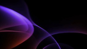 A seamless loop animation of vibrant, colorful, and abstract light waves moving gracefully against a solid black background, perfect for presentations or visual effects. - Powered by Shutterstock - Get 15% off with code: PIKWIZARD15