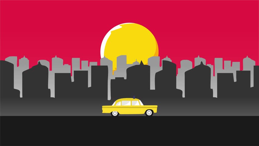 indianapolis indiana with city view silhouette