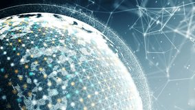 Digital earth rotating modern background, Global network connection technology digital abstract HUD - Powered by Shutterstock - Get 15% off with code: PIKWIZARD15