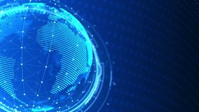 abstract globe background business tech visual of digital world data connection network global - Powered by Shutterstock - Get 15% off with code: PIKWIZARD15