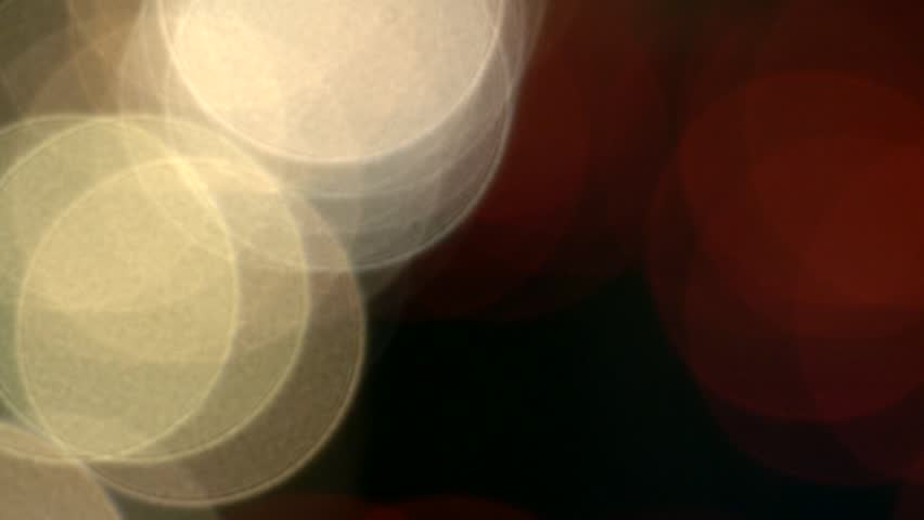 Close Up of Out of Focus Car Lights 4k