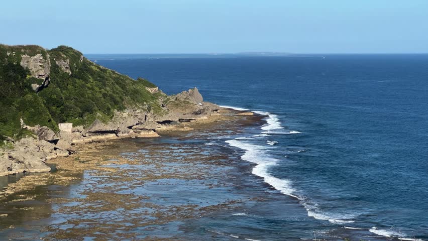 Cliffside Ocean View Okinawa Japan