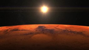 Following a mars rover on red planet surface Landscape mission science and space cosmos galaxy exploration in univers and space cosmos - Powered by Shutterstock - Get 15% off with code: PIKWIZARD15