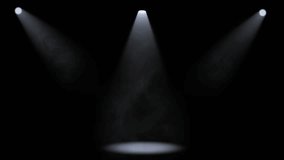 Moving Beams of Light in Dense Fog – Triple Spotlight Setup, 4K - Powered by Shutterstock - Get 15% off with code: PIKWIZARD15