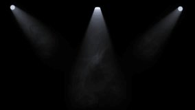 Three Moving Spotlights Cutting Through Fog on Transparent Background – 4K Light Beams Smoke - Powered by Shutterstock - Get 15% off with code: PIKWIZARD15