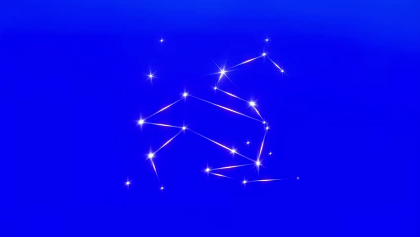 Glowing animated constellation lines forming bright sparkling star network on deep blue night background. Space concept - Powered by Shutterstock - Get 15% off with code: PIKWIZARD15