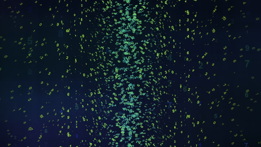 Floating Numeric DNA Like Data Stream in Deep Blue Background. Mesmerizing digital scene with floating numbers and particles forming a DNA like spiral against a dark blue, tech inspired backdrop.  - Powered by Shutterstock - Get 15% off with code: PIKWIZARD15