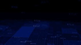 Digital animation of a financial chart showing declining markets, falling stock numbers, and downward trends for business, finance, and economic visualization. - Powered by Shutterstock - Get 15% off with code: PIKWIZARD15