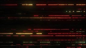 Glitch cyberpunk industrial grunge animated texture overlay background featuring minimal red light trails, thin linear pulses, deep shadow voids and narrow spectrum distortions - Powered by Shutterstock - Get 15% off with code: PIKWIZARD15