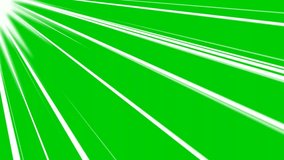 Dynamic abstract background featuring bright white light streaks radiating diagonally across a vibrant, solid green field, suggesting speed or energy. - Powered by Shutterstock - Get 15% off with code: PIKWIZARD15