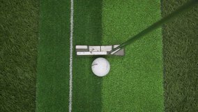 Indoor Golf Putting Practice with Mixed Results - Powered by Shutterstock - Get 15% off with code: PIKWIZARD15