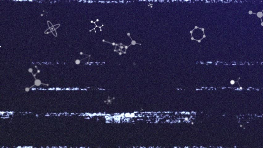 Glitch lines starting holo UI animating across screen, molecular nodes pulsing, map revealing stats. Futuristic, neon, holographic, digital, visualization, analytics, monitoring