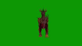 Epic 3D Dragon Run Scene Back Side On Green Screen Animation,Fantasy Creature VFX - Powered by Shutterstock - Get 15% off with code: PIKWIZARD15