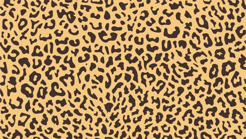 Animated leopard skin pattern background with smooth flowing motion. Seamless animal print texture loop, ideal for fashion videos, social media clips, and stylish dynamic backdrops.