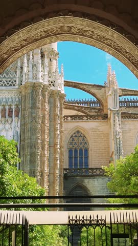 Seville. Andalusia. Spain.
The Catedral de Santa Maria de la Sede.