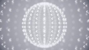 Euro Currency Sphere Animation – Futuristic Digital Finance Network Background - Powered by Shutterstock - Get 15% off with code: PIKWIZARD15