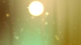 Abstract animated background featuring glowing golden particles, soft bokeh, and gentle light rays creating a warm, magical, and ethereal atmosphere for any project. - Powered by Shutterstock - Get 15% off with code: PIKWIZARD15