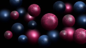 Abstract neon balls light reflections glowing atmosphere - Powered by Shutterstock - Get 15% off with code: PIKWIZARD15