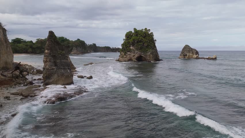 Flying Towards The Islands In Turtle Bay Portland Jamaica