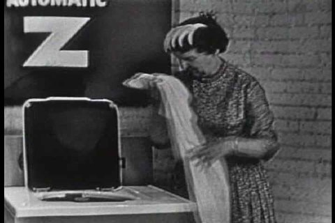 1950s - Westinghouse washing machine commercial from the 1950s.