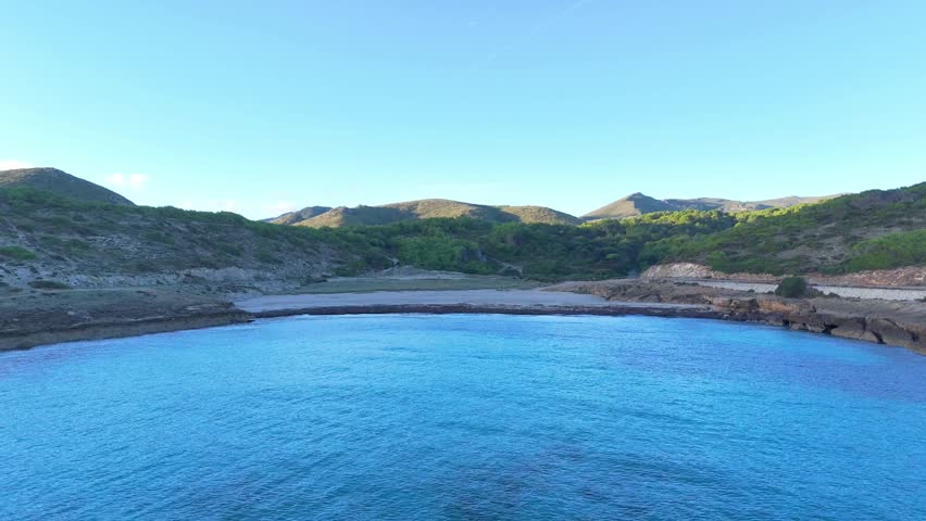 cala mitjana beach in the village of arta mallorca