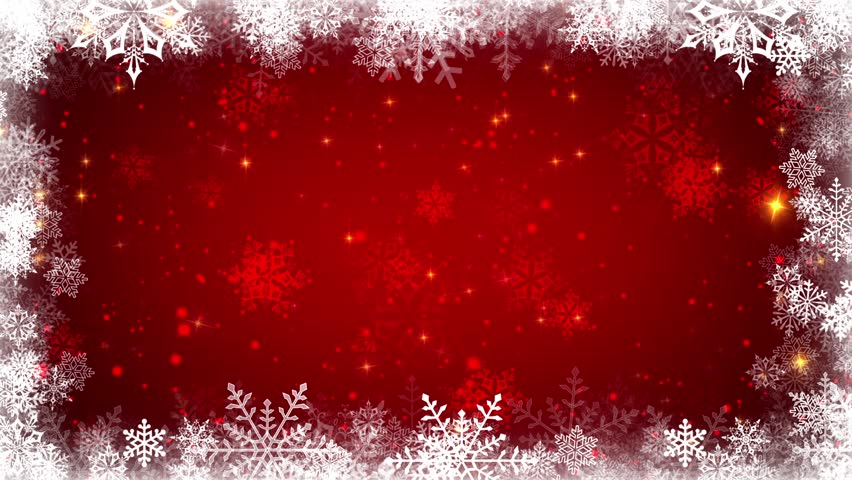 A festive red and white Christmas background for 2025, featuring sparkling lights, ornaments, snowy accents, and joyful holiday celebration vibes.