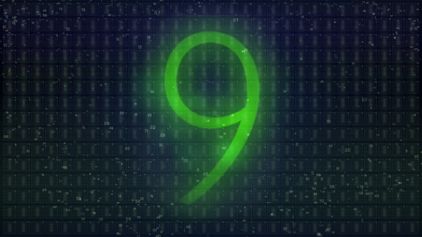 Futuristic Countdown Green Neon Grid Digital Display. A futuristic background featuring a bright green countdown over a dark, grid patterned display. Ideal for tech, digital, or data themes - Powered by Shutterstock - Get 15% off with code: PIKWIZARD15