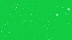 Isolated falling snow on green screen background video. White snowflakes drifting and floating with soft bokeh blur. Perfect overlay for winter, Christmas, and holiday motion design or compositing	 - Powered by Shutterstock - Get 15% off with code: PIKWIZARD15