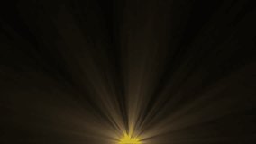 Golden sunburst rays emanate from the bottom edge against a dark background, creating an abstract and dramatic light effect. - Powered by Shutterstock - Get 15% off with code: PIKWIZARD15