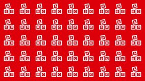 Repeating pattern of white abc alphabet blocks on a red background. Suitable for educational materials, childrelated designs, and playful concepts. - Powered by Shutterstock - Get 15% off with code: PIKWIZARD15