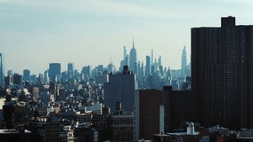 Futuristic smart city with a glowing digital overlay. Animation showing data connections and information flow over urban landscape - Powered by Shutterstock - Get 15% off with code: PIKWIZARD15